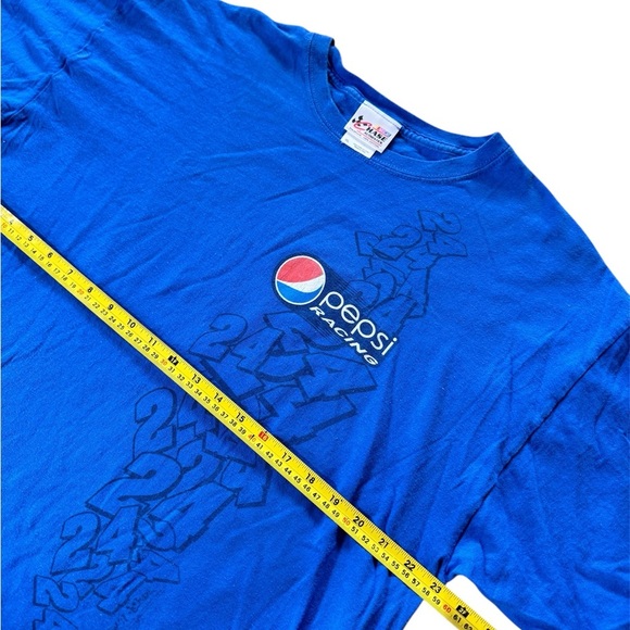Vintage Y2K Chase Authentics Pepsi Racing Shirt Men Size XL - Picture 3 of 4